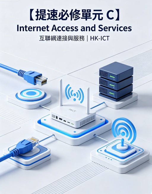 【提速必修單元 C】Internet Access and Services 互聯網連接與服務 | HK-ICT
