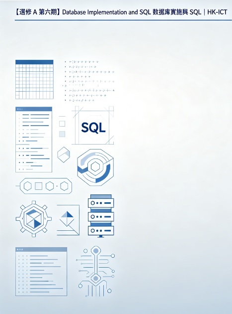 【選修 A 第六期】Database Implementation and SQL 數據庫實施與 SQL | HK-ICT