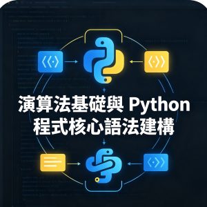 1：演算法基礎與 Python 程式核心語法建構