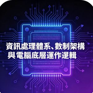 1.資訊處理體系、數制架構與電腦底層運作邏輯