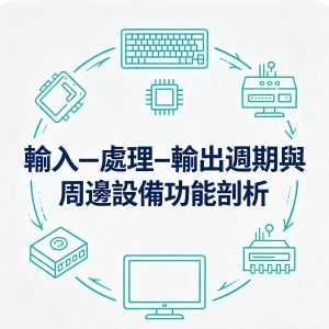1：輸入–處理–輸出週期與周邊設備功能剖析