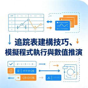 4：追蹤表建構技巧、模擬程式執行與數值推演