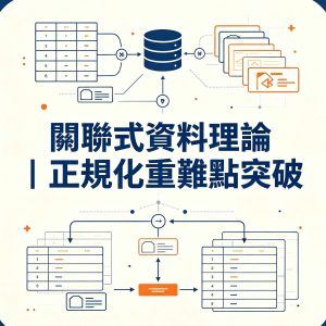 3：關聯式資料理論｜正規化重難點突破
