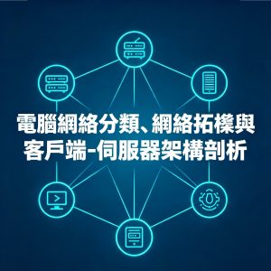 1：電腦網絡分類、網絡拓樸與客戶端–伺服器架構剖析