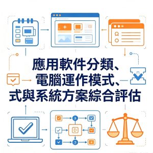 6: 應用軟件分類、電腦運作模式與系統方案綜合評估