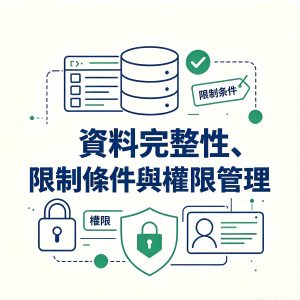 6：資料完整性、限制條件與權限管理