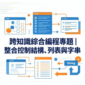 7：跨知識綜合編程專題｜整合控制結構、列表與字串